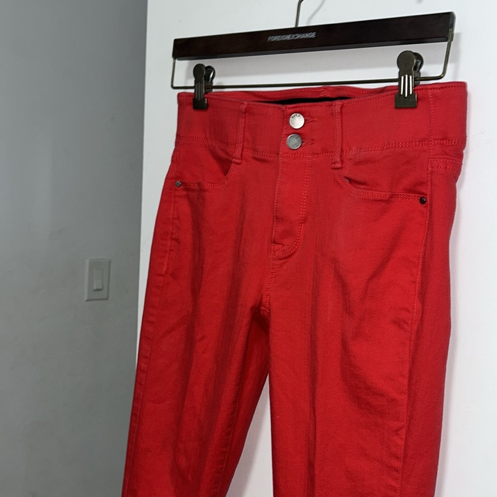 Apt. 9 Women's Red Skinny Jeans - Picture 3 of 14